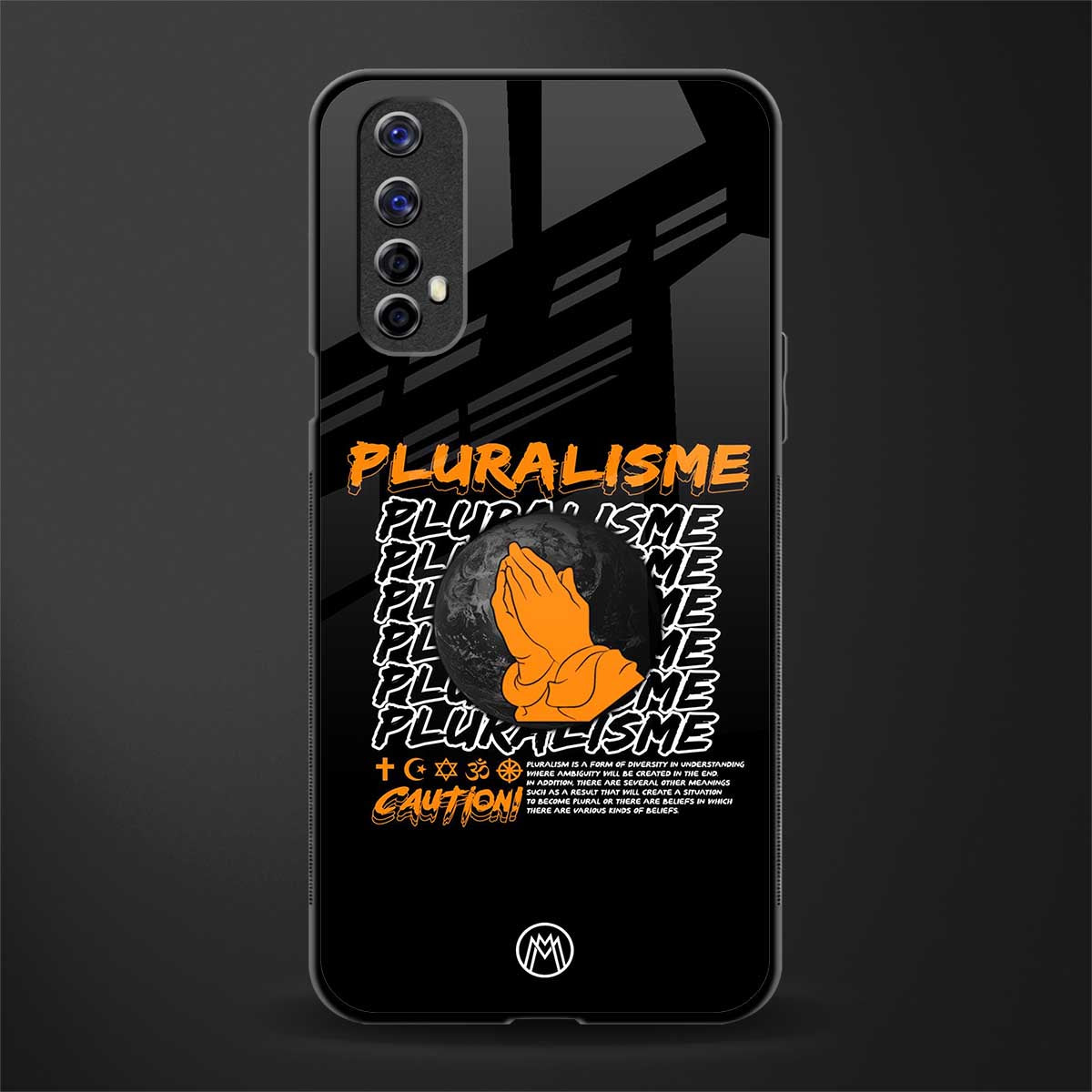 pluralisme glass case for realme 7 image