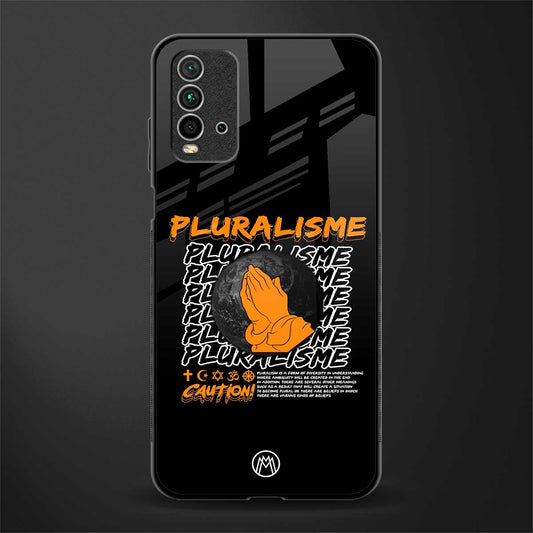 pluralisme glass case for redmi 9 power image