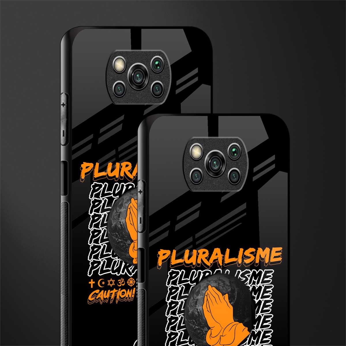 pluralisme glass case for poco x3 image-2