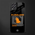 pluralisme glass case for samsung galaxy f62 image