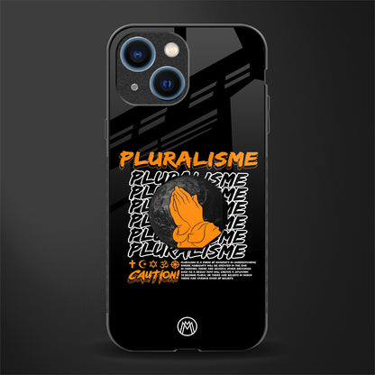 pluralisme glass case for iphone 13 mini image