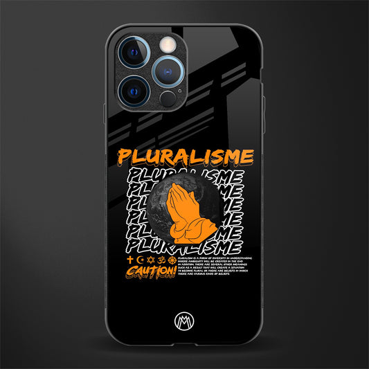 pluralisme glass case for iphone 14 pro image