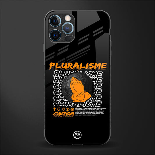pluralisme glass case for iphone 12 pro max image