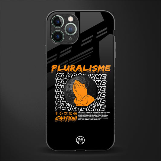 pluralisme glass case for iphone 11 pro max image