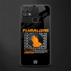 pluralisme back phone cover | glass case for realme narzo 50a