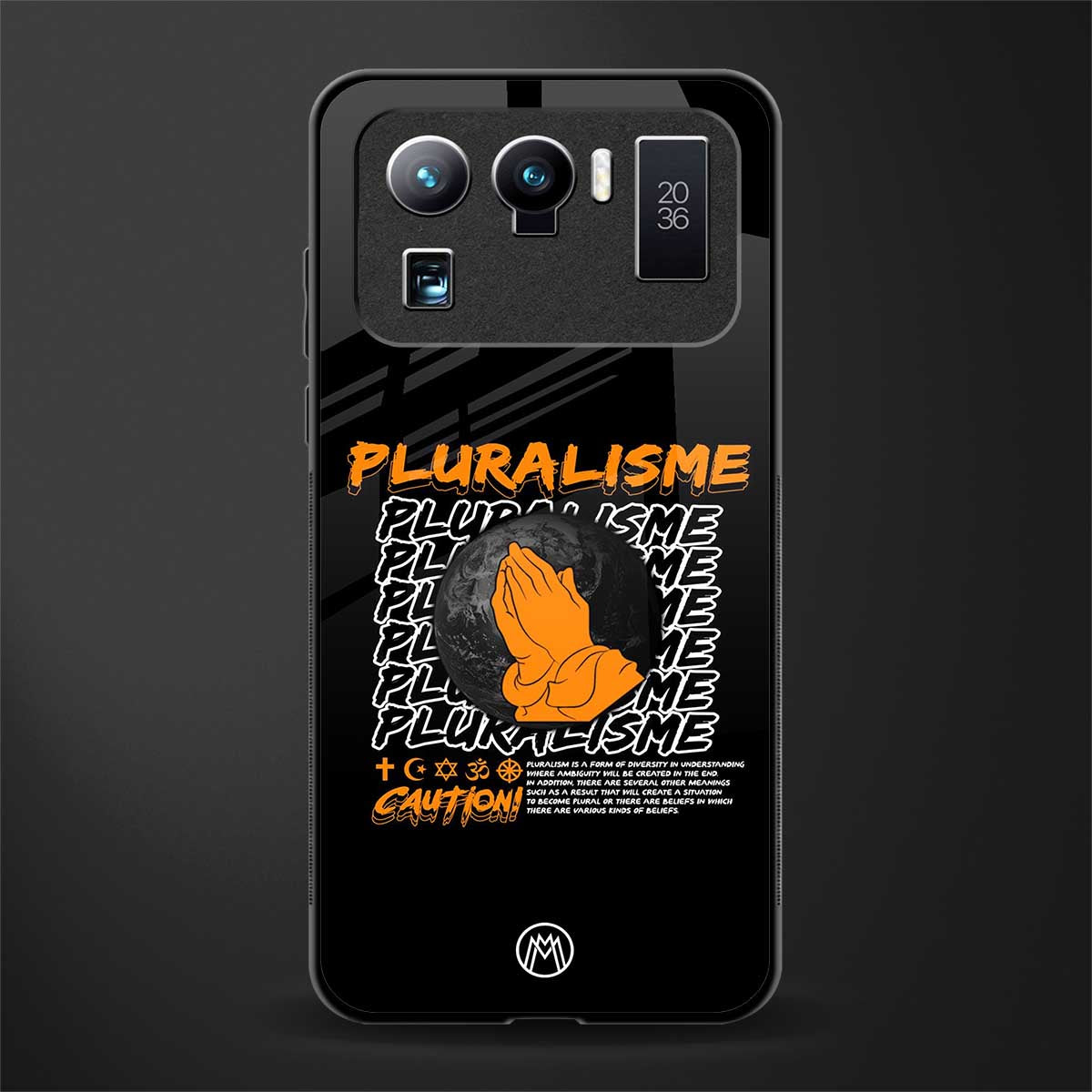 pluralisme glass case for mi 11 ultra 5g image