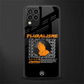 pluralisme back phone cover | glass case for samsung galaxy m33 5g