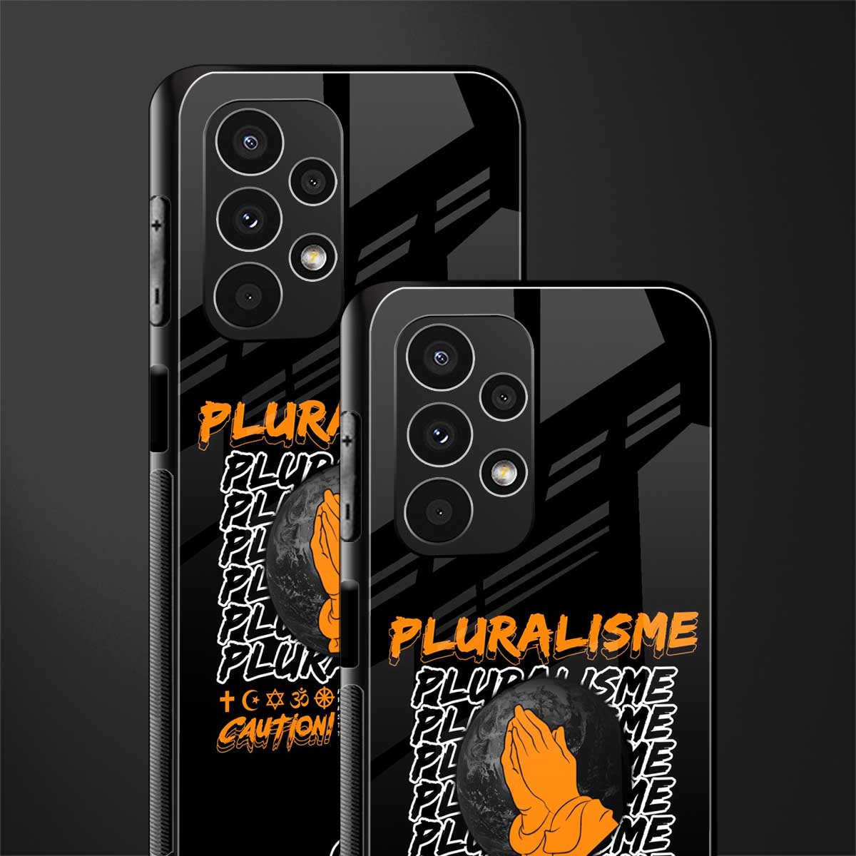 pluralisme back phone cover | glass case for samsung galaxy a13 4g