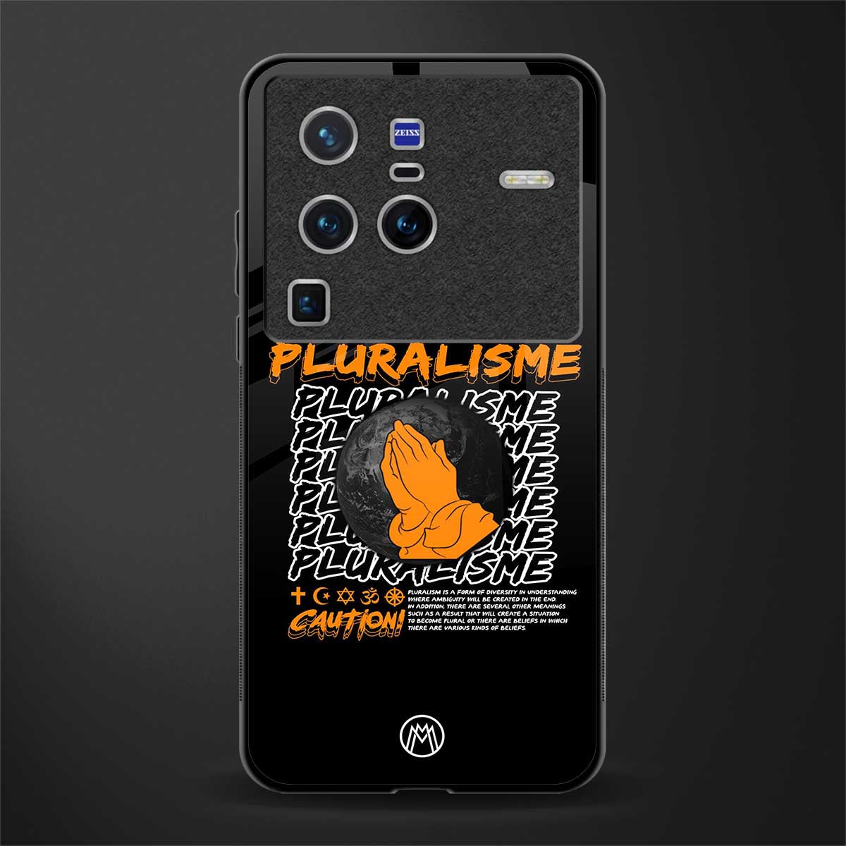 pluralisme glass case for vivo x80 pro 5g image