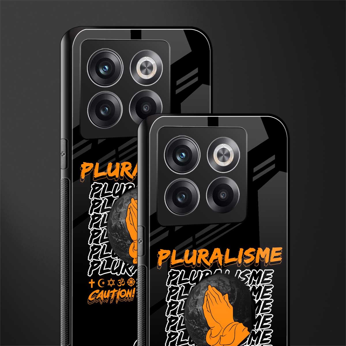 pluralisme back phone cover | glass case for oneplus 10t