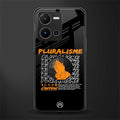 pluralisme back phone cover | glass case for vivo y35 4g