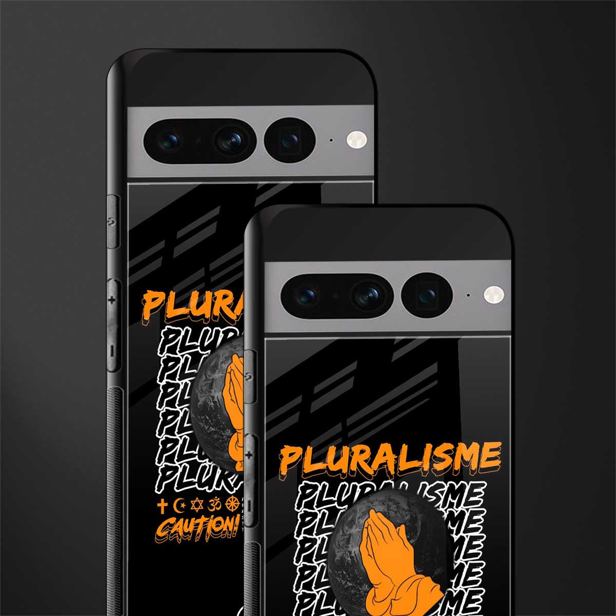 pluralisme back phone cover | glass case for google pixel 7 pro