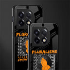 pluralisme back phone cover | glass case for oneplus 11