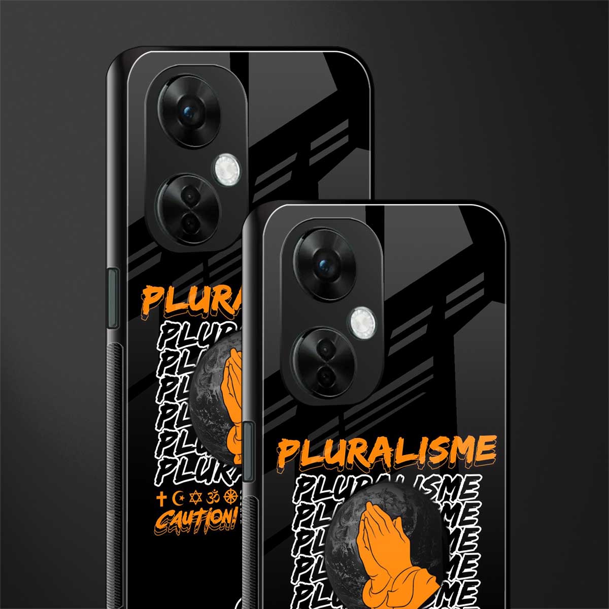 pluralisme back phone cover | glass case for oneplus nord ce 3 lite