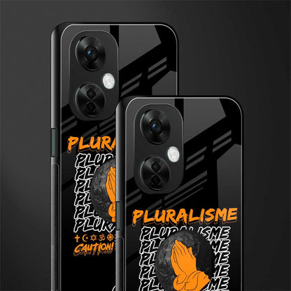 pluralisme back phone cover | glass case for oneplus nord ce 3 lite