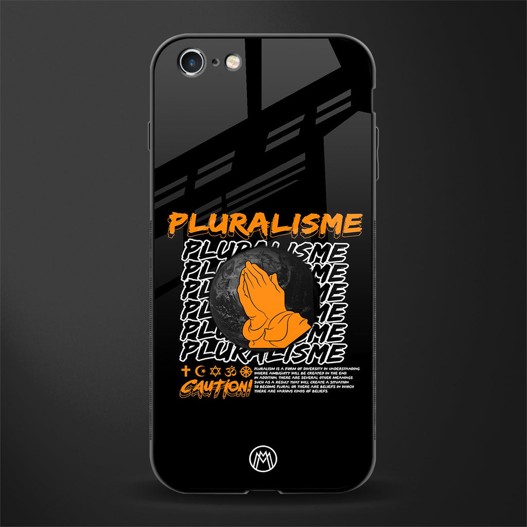 pluralisme glass case for iphone 6s image