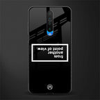 point of view black edition glass case for poco x2 image