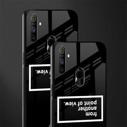 point of view black edition glass case for realme narzo 20a image-2