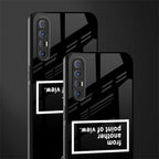 point of view black edition glass case for oppo reno 3 pro image-2