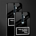 point of view black edition glass case for oppo reno 2f image-2