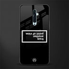 point of view black edition glass case for oppo reno 2z image