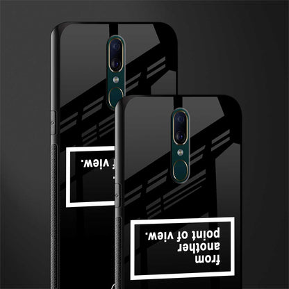 point of view black edition glass case for oppo a9 image-2