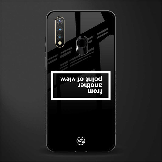 point of view black edition glass case for vivo u20 image