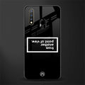 point of view black edition glass case for vivo y19 image