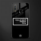 point of view black edition glass case for vivo y19 image