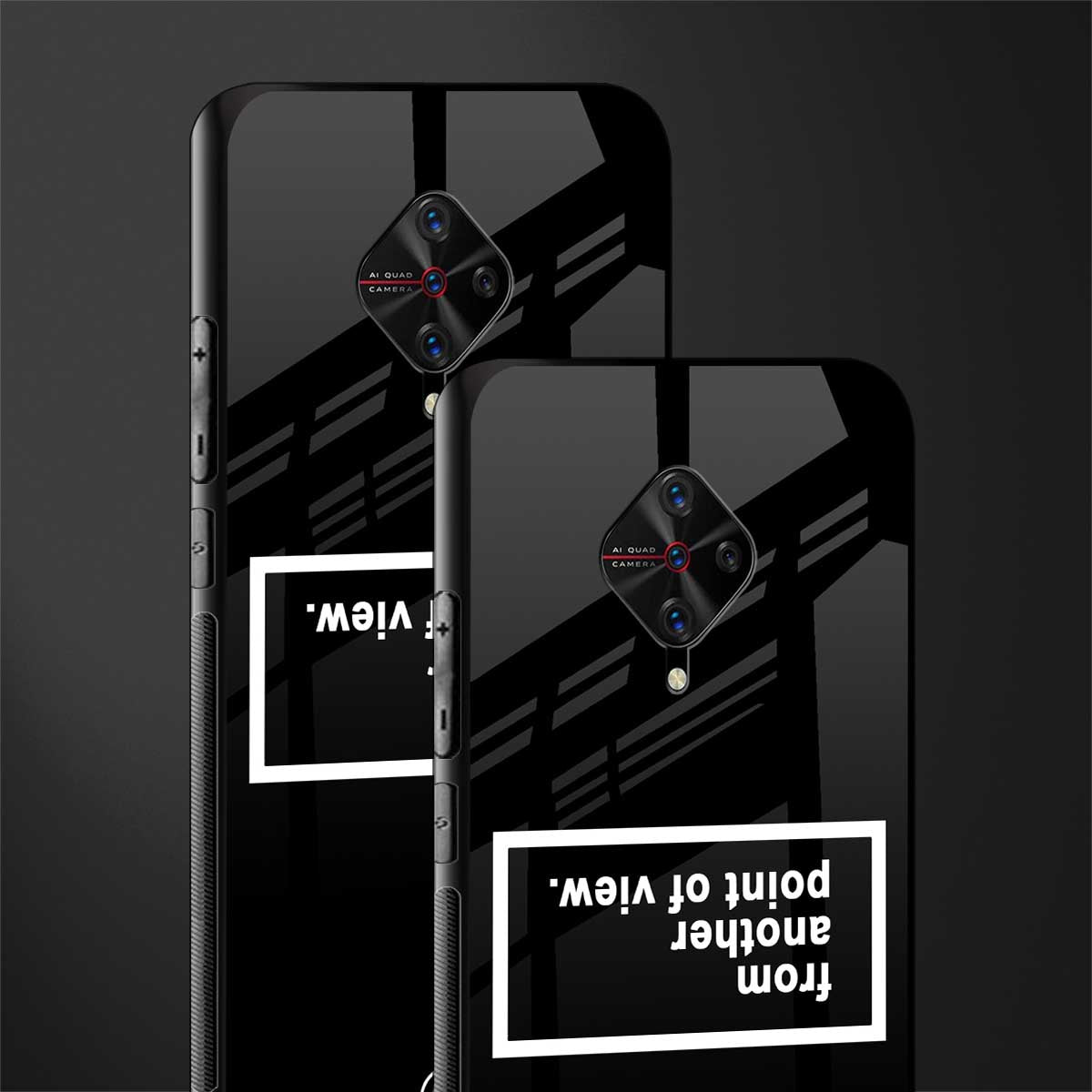 point of view black edition glass case for vivo s1 pro image-2