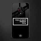 point of view black edition glass case for vivo s1 pro image