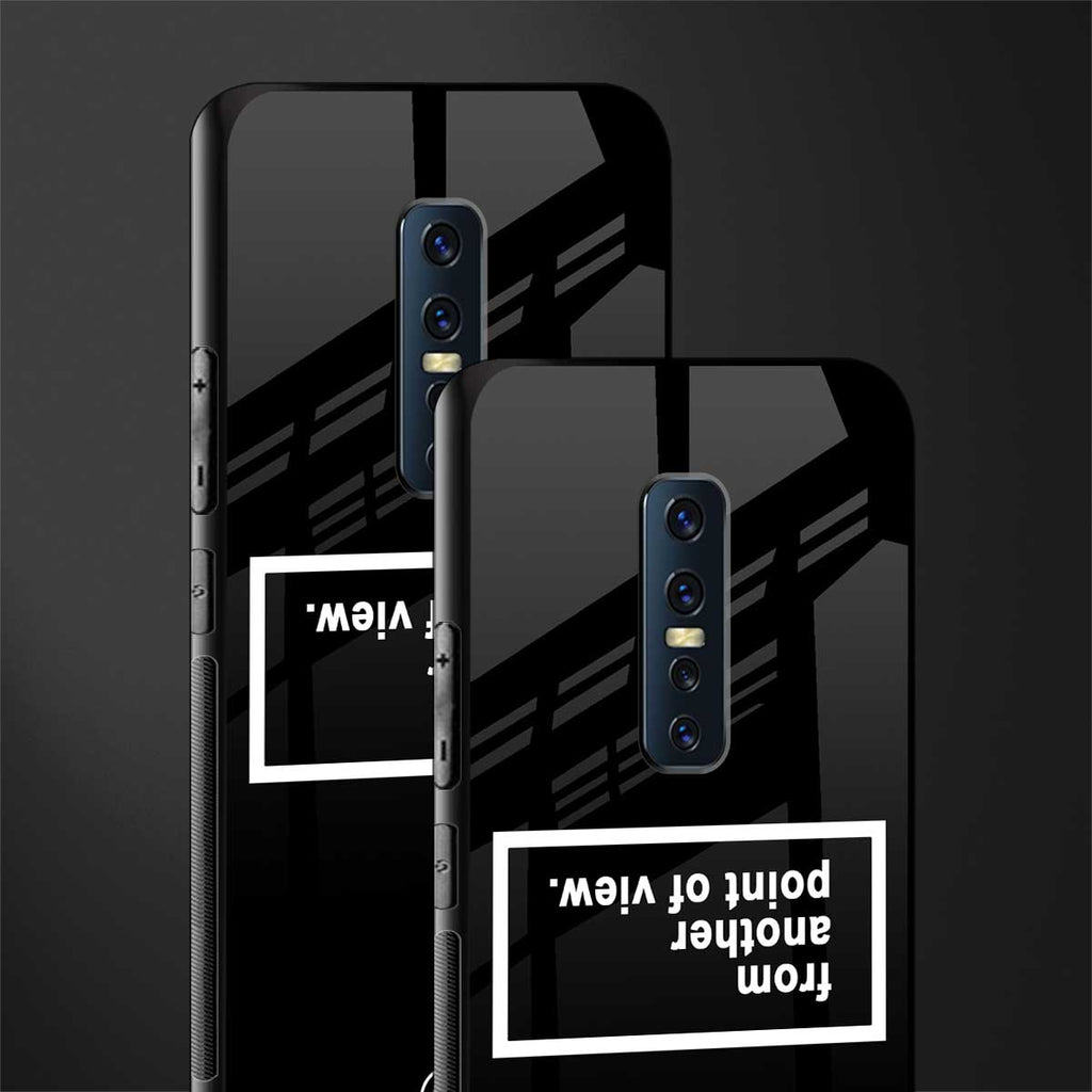 point of view black edition glass case for vivo v17 pro image-2