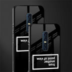 point of view black edition glass case for vivo v17 pro image-2