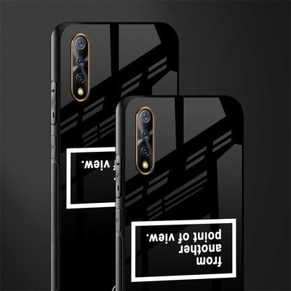 point of view black edition glass case for vivo s1 image-2