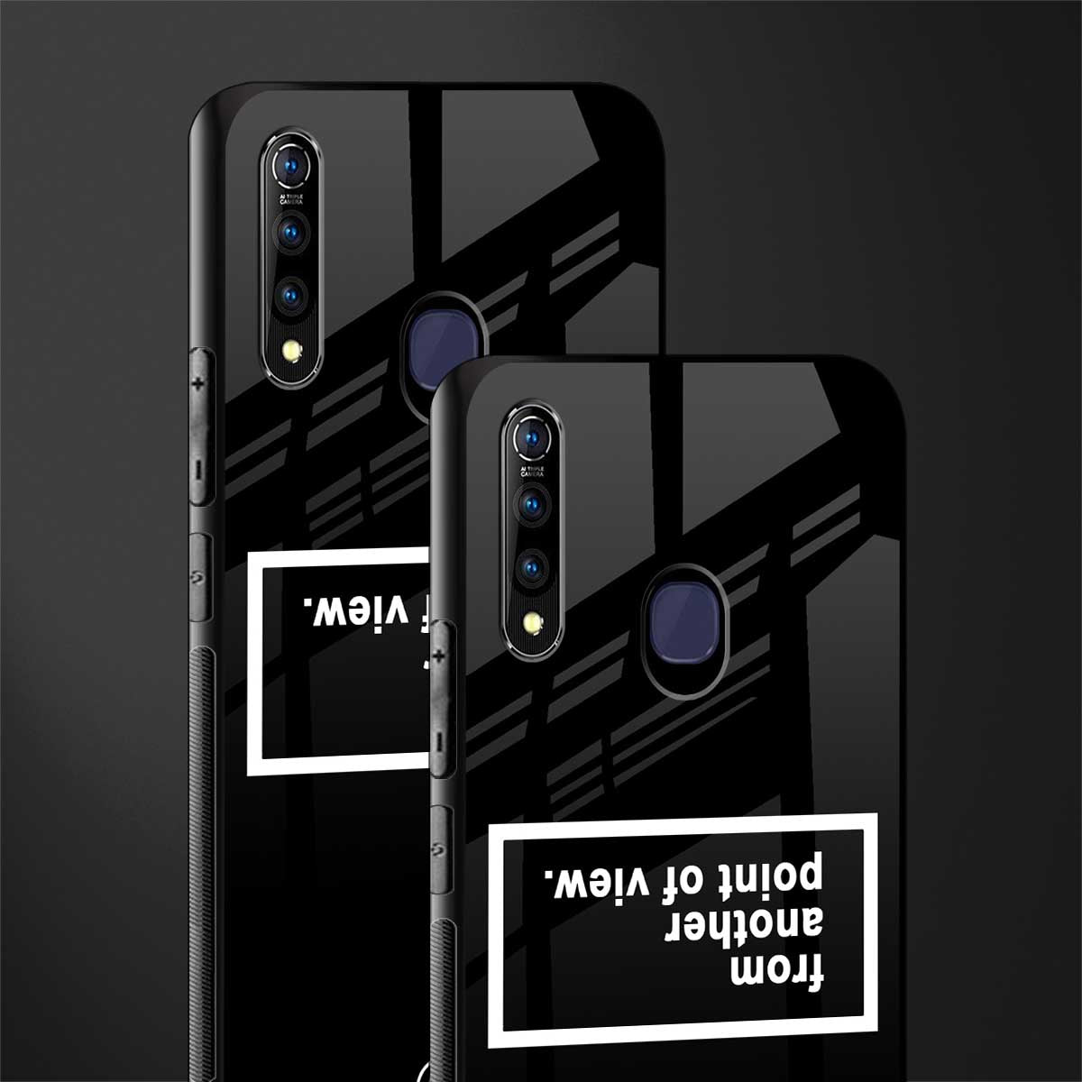 point of view black edition glass case for vivo z1 pro image-2