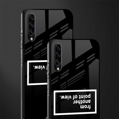 point of view black edition glass case for samsung galaxy a50 image-2