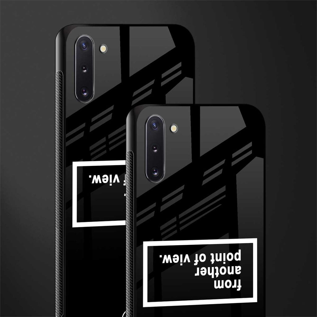point of view black edition glass case for samsung galaxy note 10 image-2