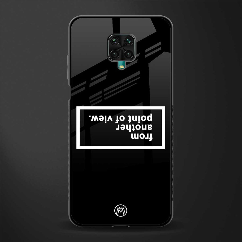 point of view black edition glass case for poco m2 pro image