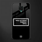point of view black edition glass case for poco m2 pro image