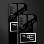 point of view black edition glass case for realme 6 pro image-2