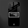 point of view black edition glass case for realme 6 pro image