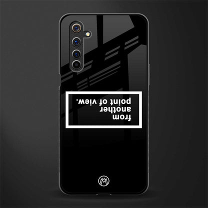 point of view black edition glass case for realme 6 pro image