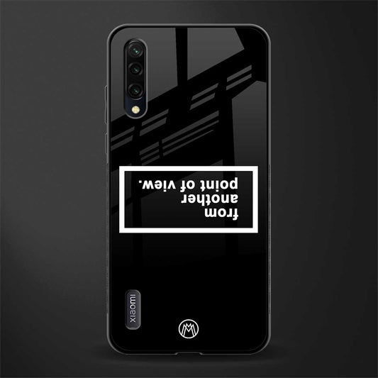 point of view black edition glass case for mi a3 redmi a3 image