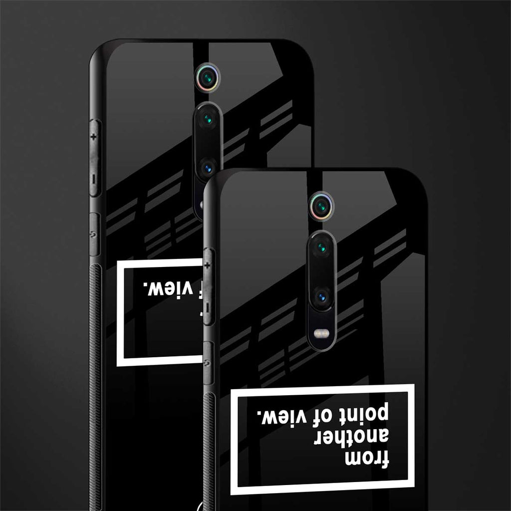 point of view black edition glass case for redmi k20 pro image-2