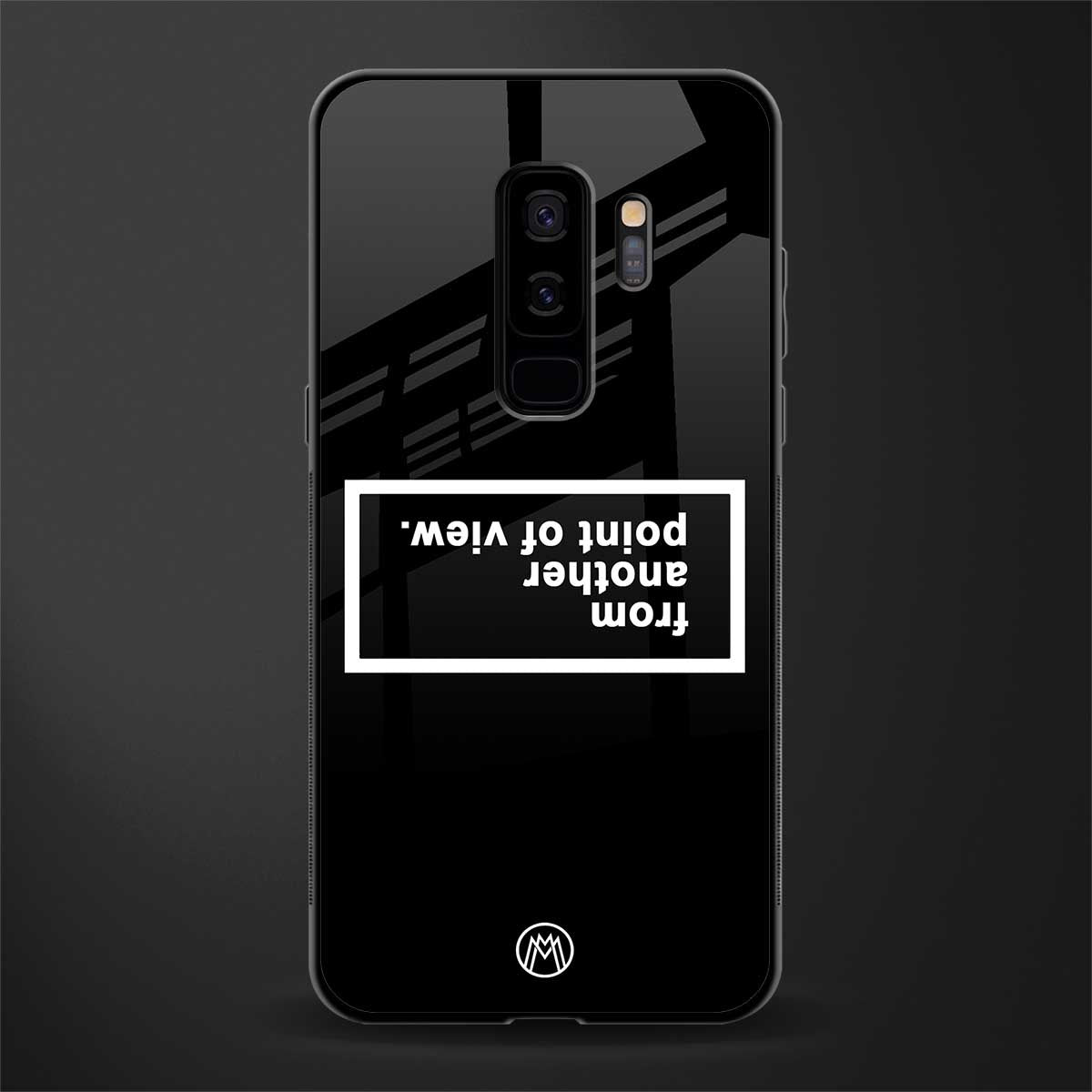 point of view black edition glass case for samsung galaxy s9 plus image
