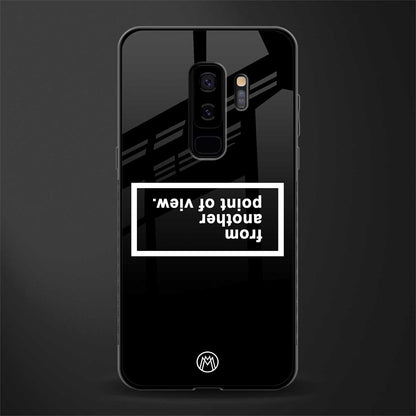 point of view black edition glass case for samsung galaxy s9 plus image