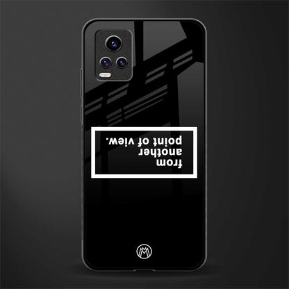 point of view black edition back phone cover | glass case for vivo y73