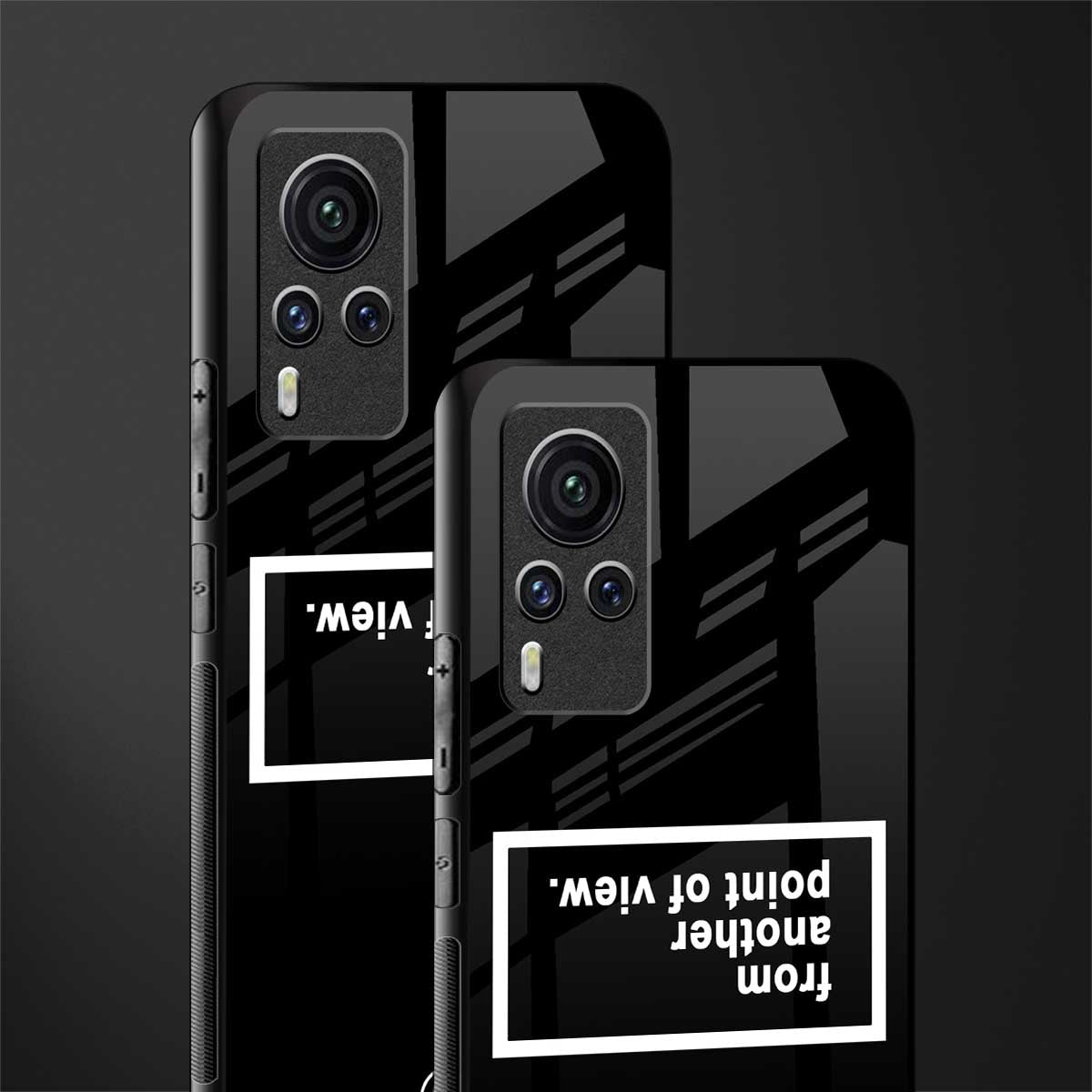 point of view black edition glass case for vivo x60 pro image-2