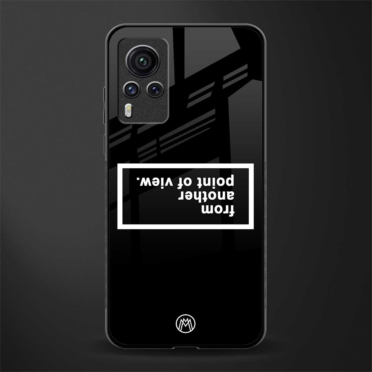 point of view black edition glass case for vivo x60 pro image