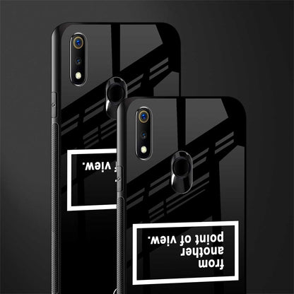 point of view black edition glass case for realme 3 pro image-2